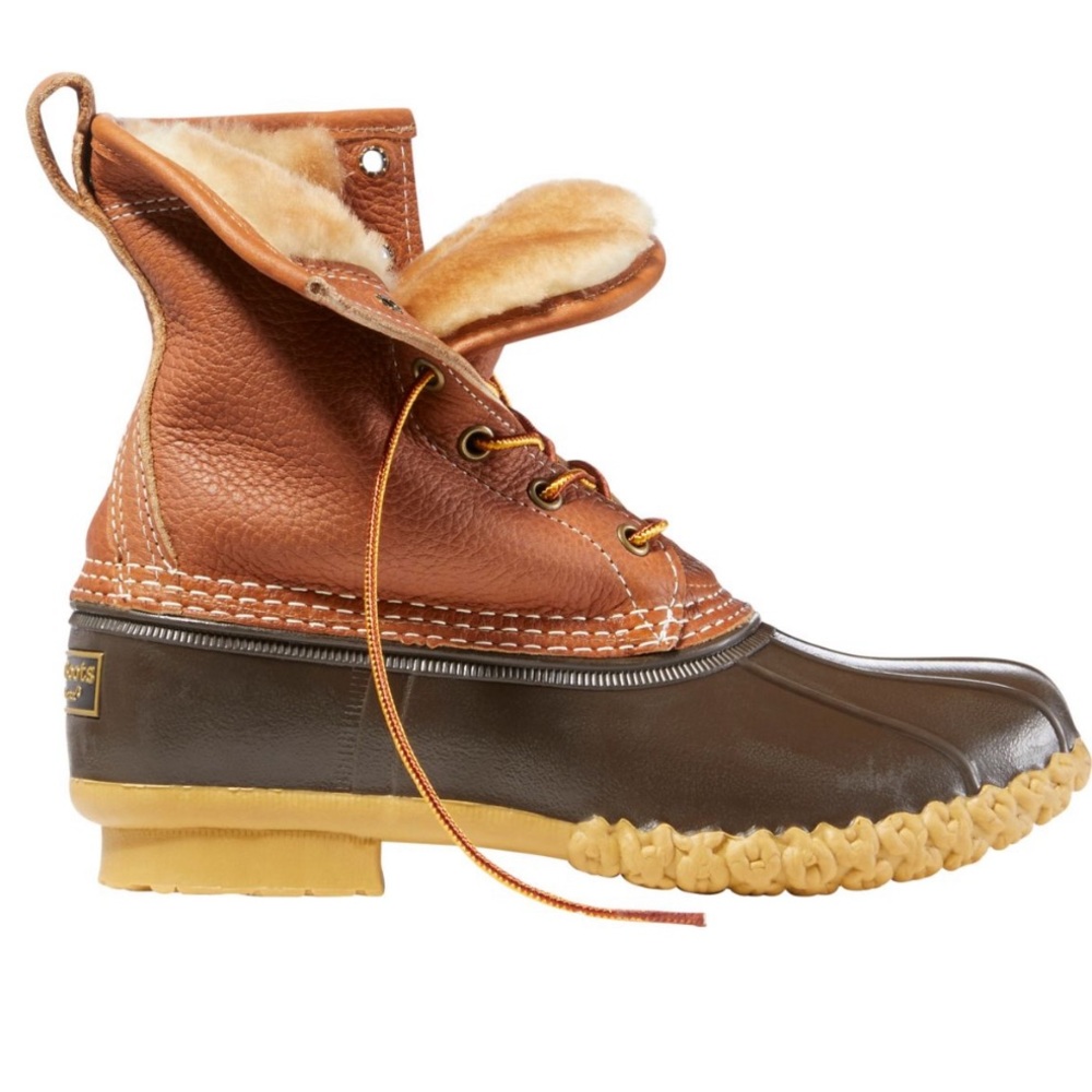 L.L. Bean BEAN Boots w Shearling lining